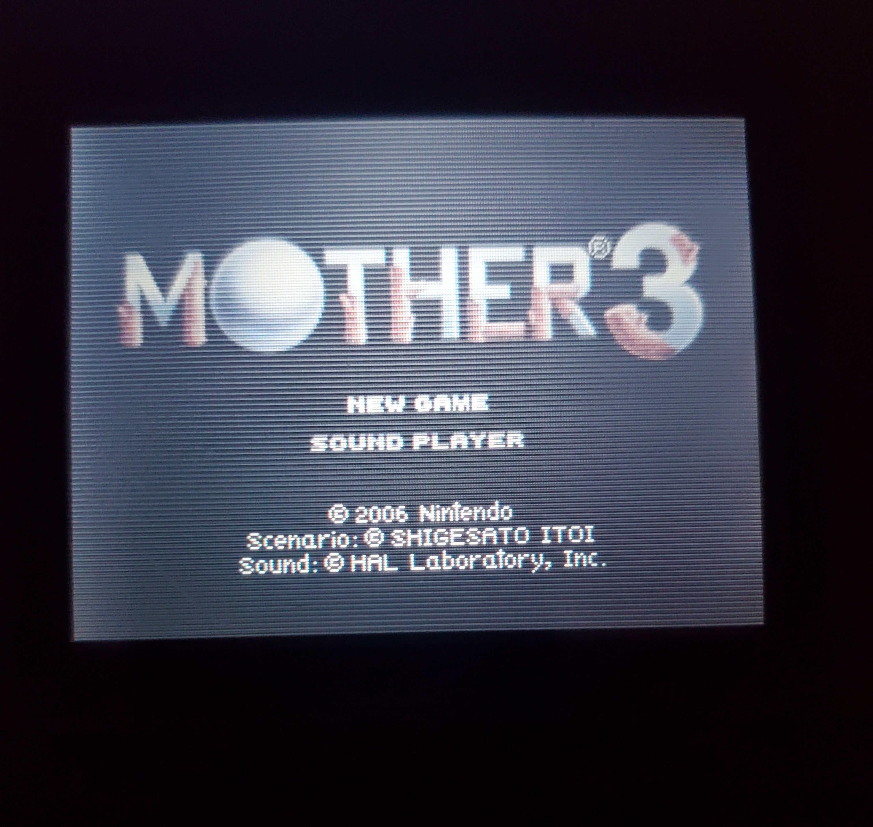 Mother 3 GBA Video Game Cartridge Nintendo Game Boy Advance 2006