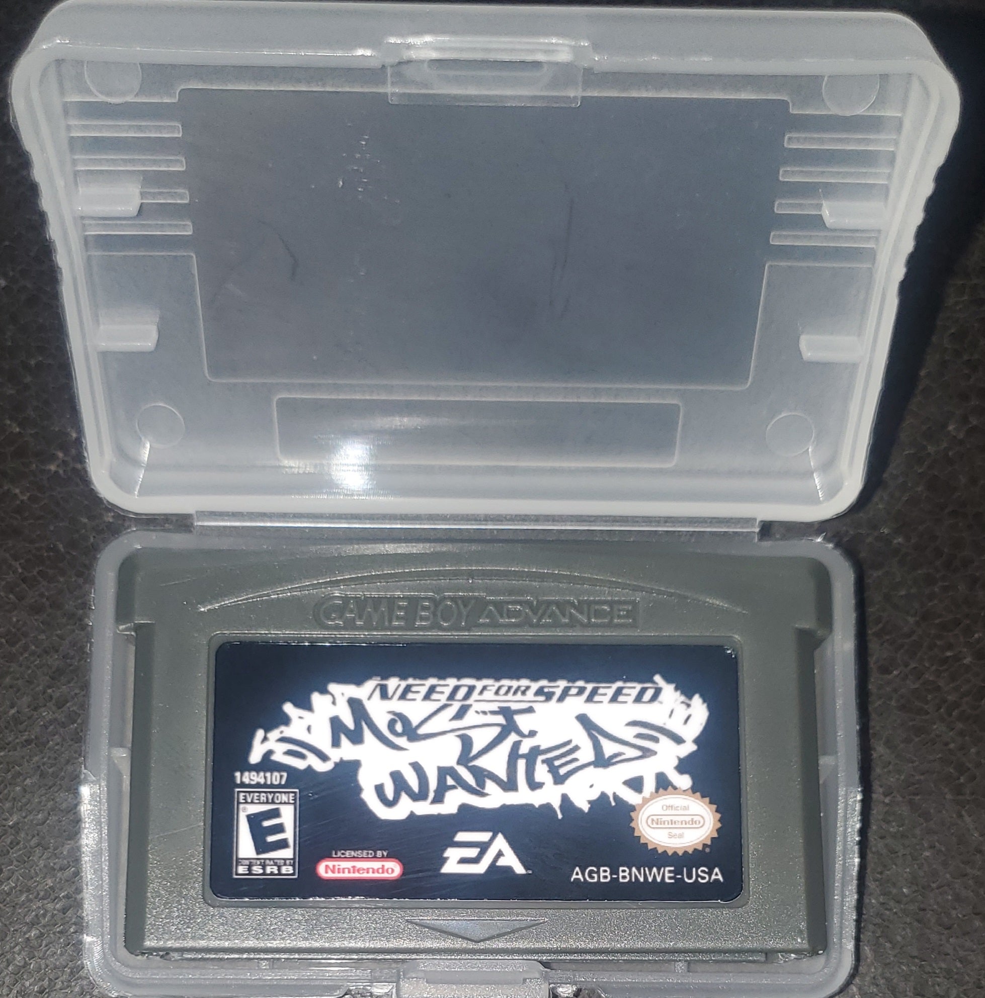 Need for Speed Most Wanted GBA Video Game Boy Advance Nintendo 2005