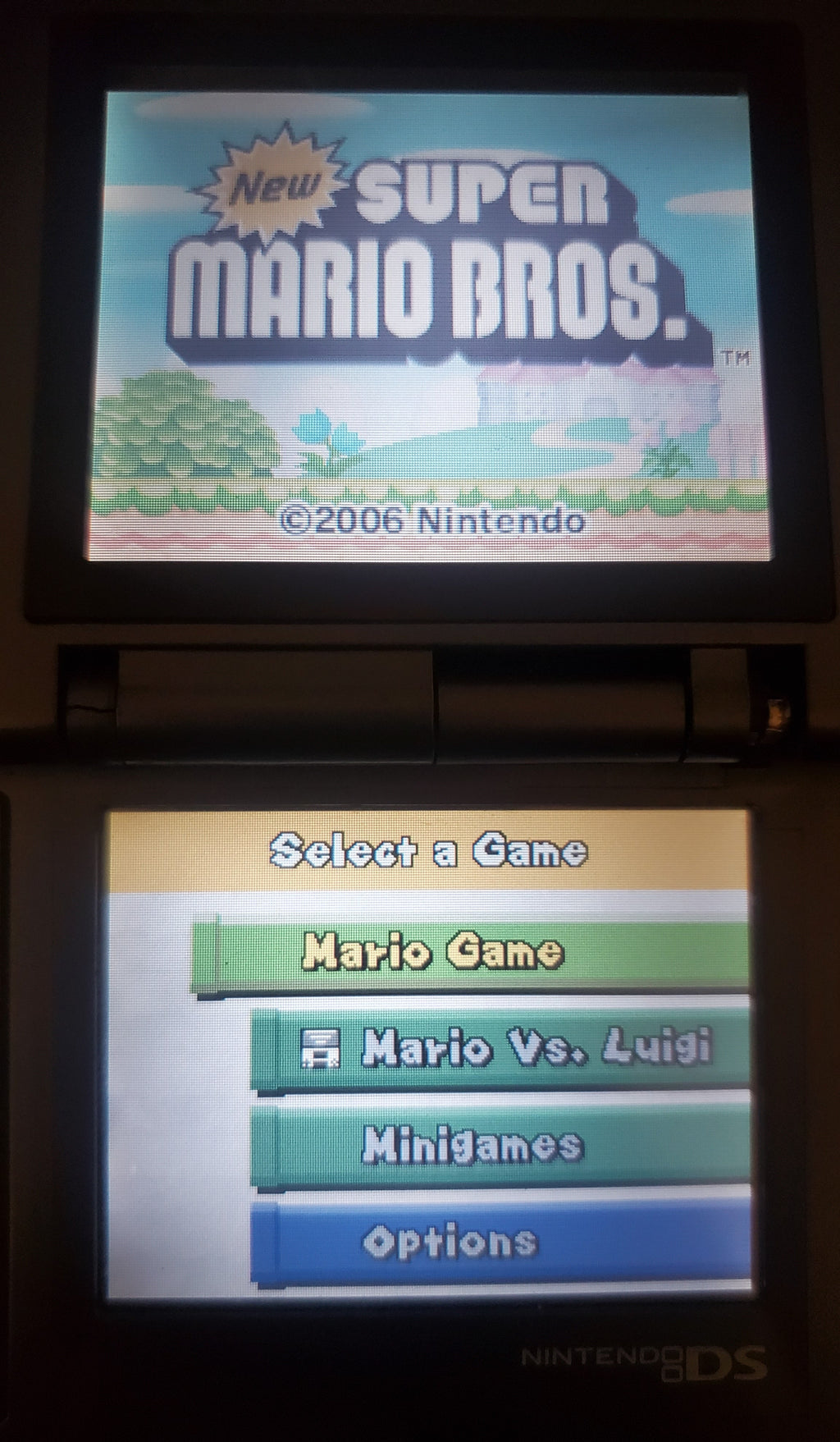 New Super Mario Bros NDS Video Game Cartridge Nintendo DS 2006