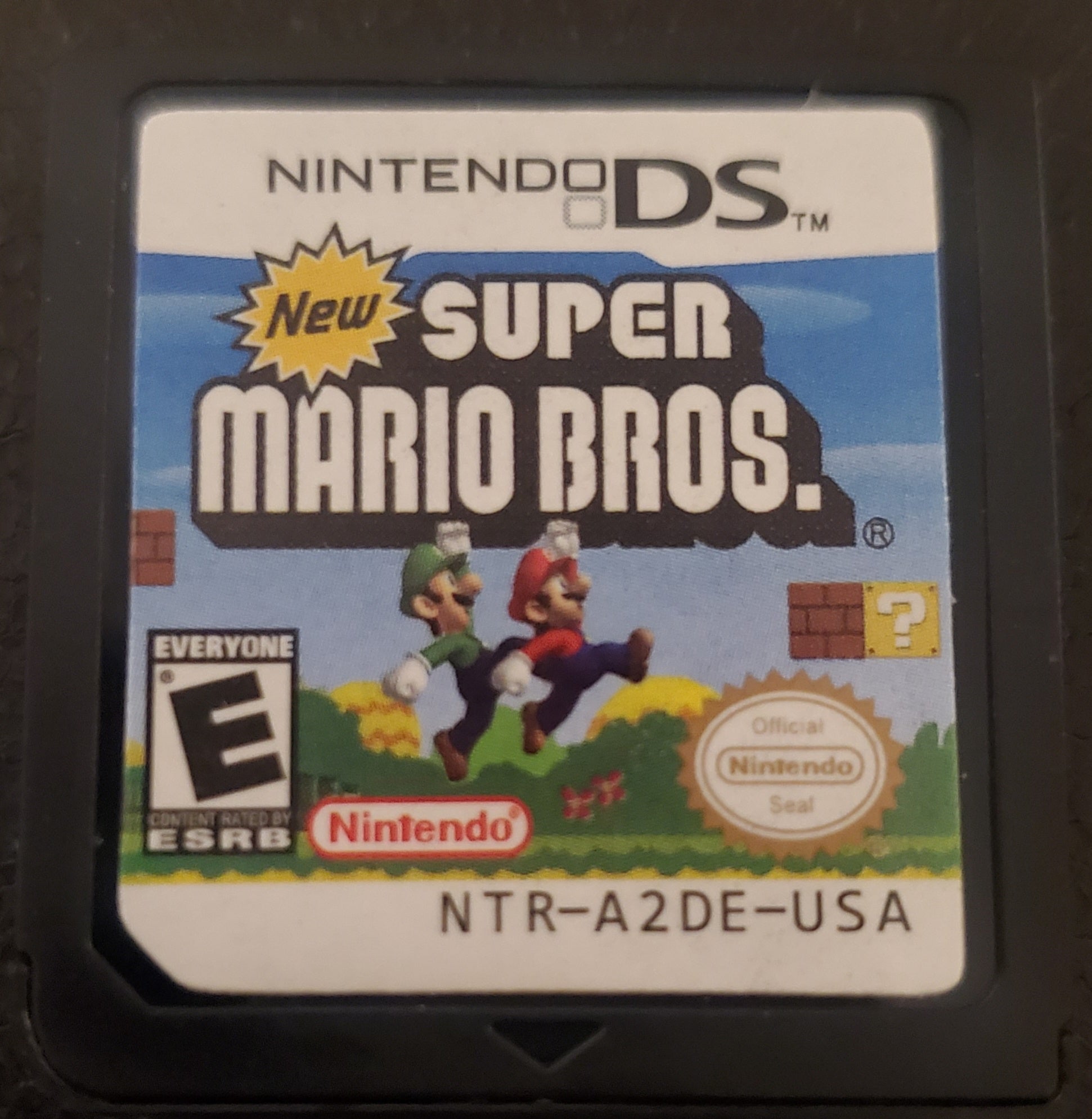 New Super Mario Bros NDS Video Game Cartridge Nintendo DS 2006