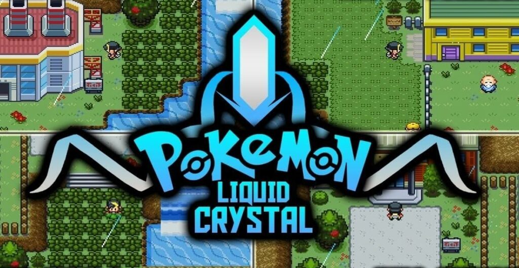 Pokemon Liquid Crystal GBA ROM Hack Video Game Custom Gameboy Advance