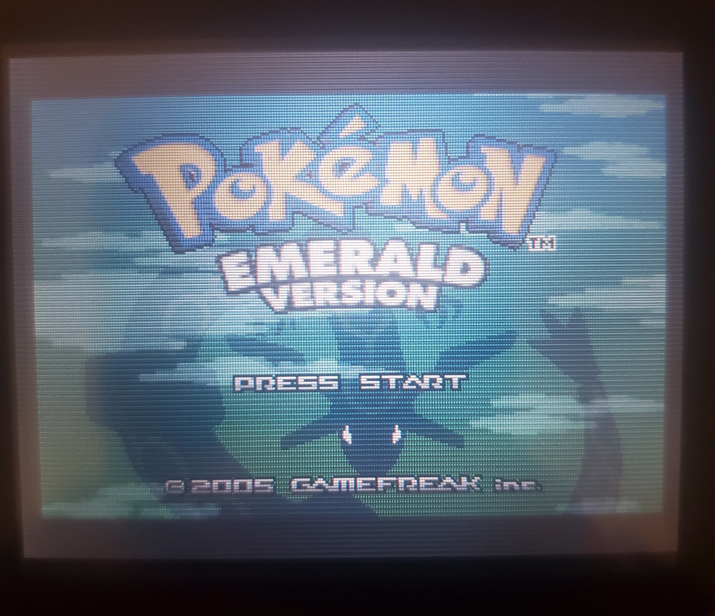 Pokemon Emerald GBA Video Game Cartridge Game Boy Advance 2005