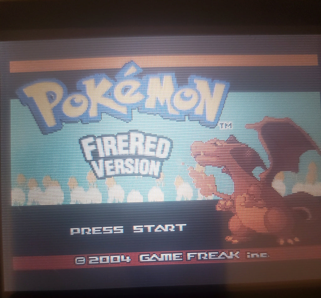 Pokemon FireRed GBA Video Game Cartridge Game Boy Advance 2004
