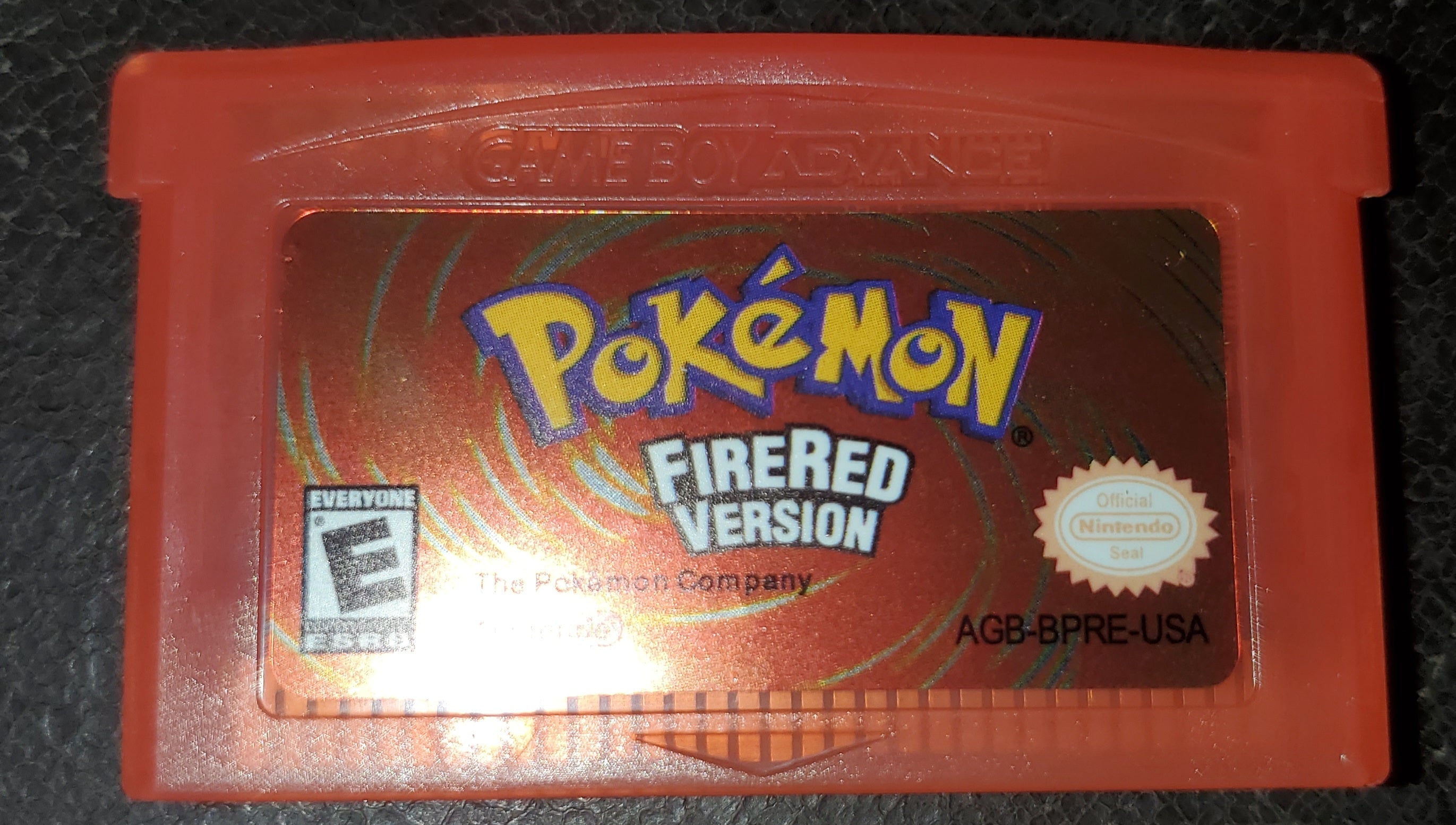 Pokemon FireRed GBA Video Game Cartridge Game Boy Advance 2004