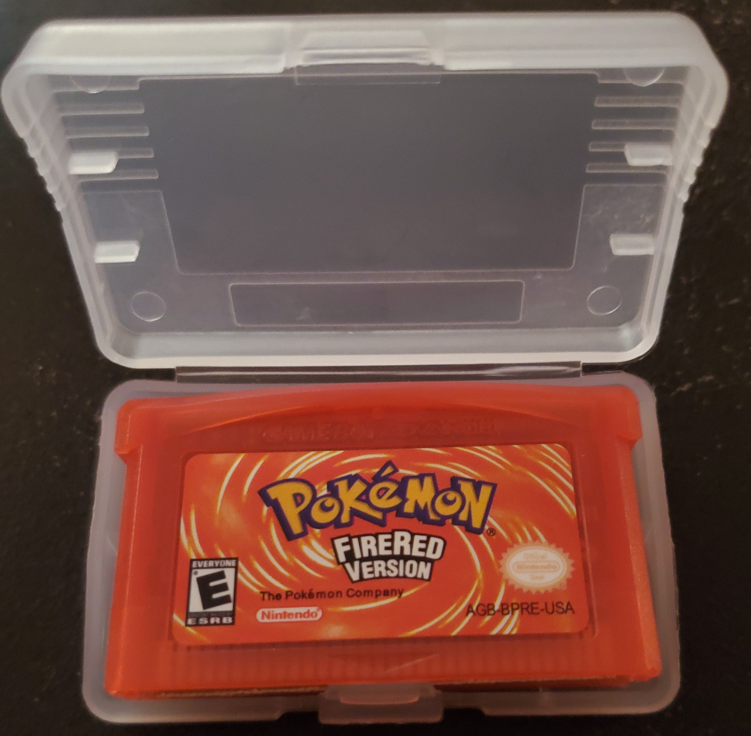 Pokemon FireRed GBA Video Game Cartridge Game Boy Advance 2004