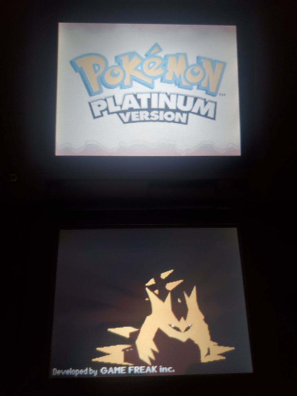 Pokemon Platinum NDS Video Game Cartridge Nintendo DS 2008