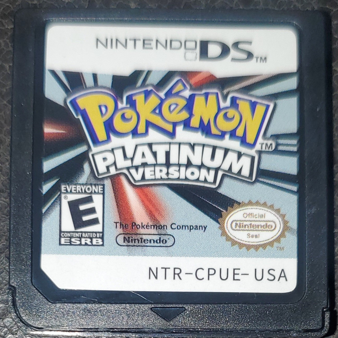 Pokemon Platinum NDS Video Game Cartridge Nintendo DS 2008
