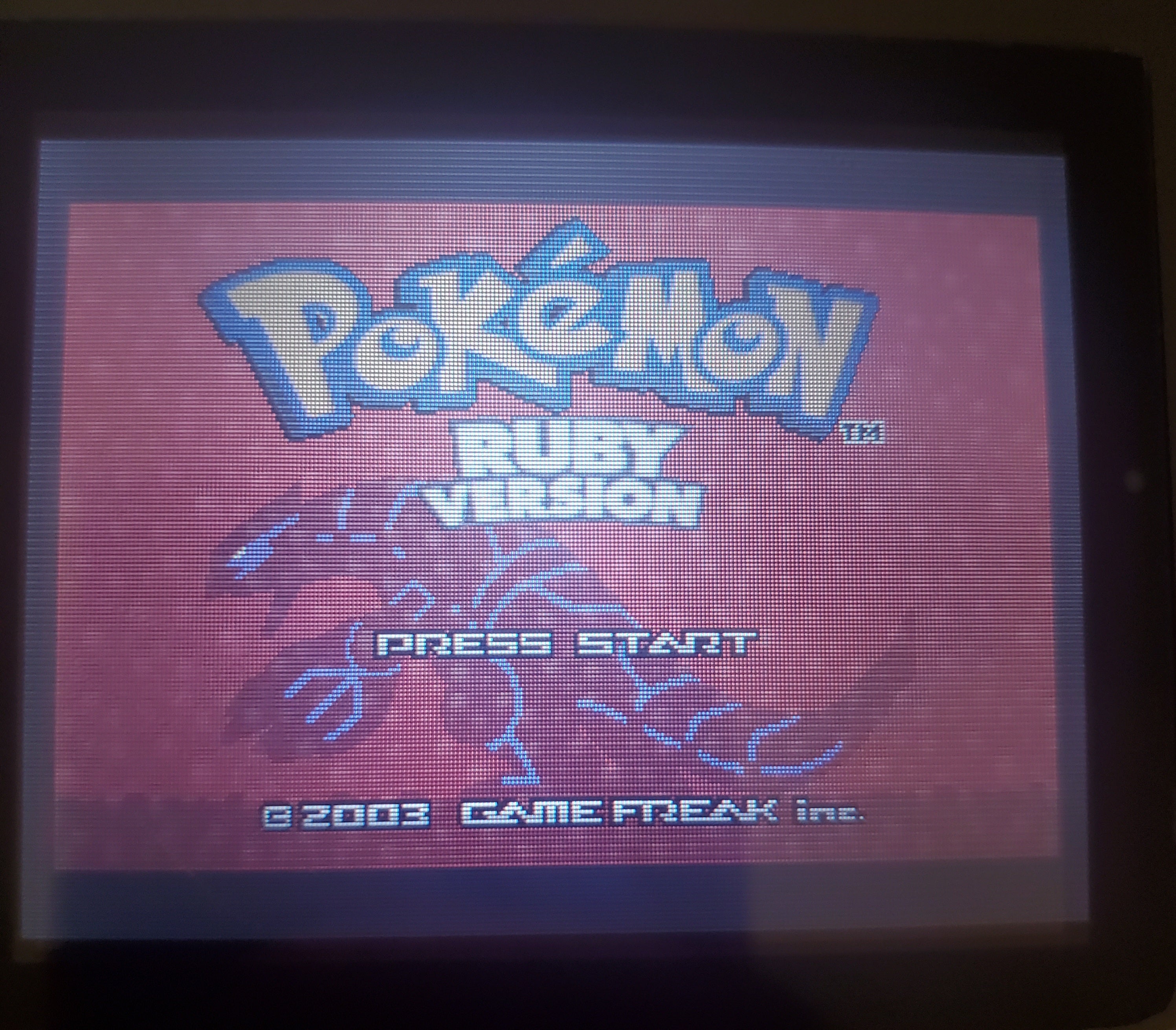Pokemon Ruby GBA Video Game Cartridge Game Boy Advance 2003
