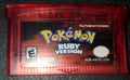 Pokemon Ruby GBA Video Game Cartridge Game Boy Advance 2003