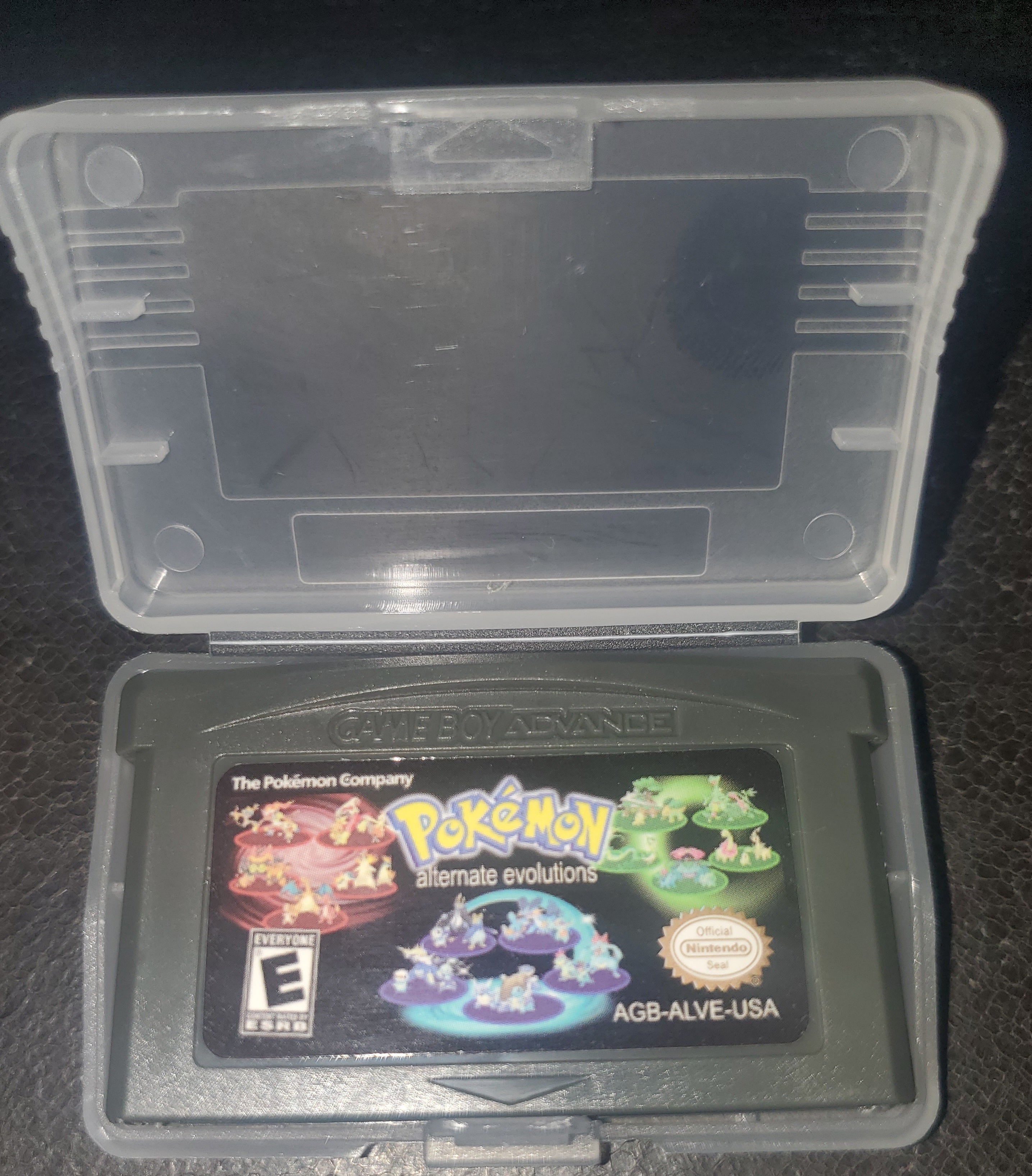 Pokemon Alternate Evolutions GBA ROM Hack Video Game Boy Advance
