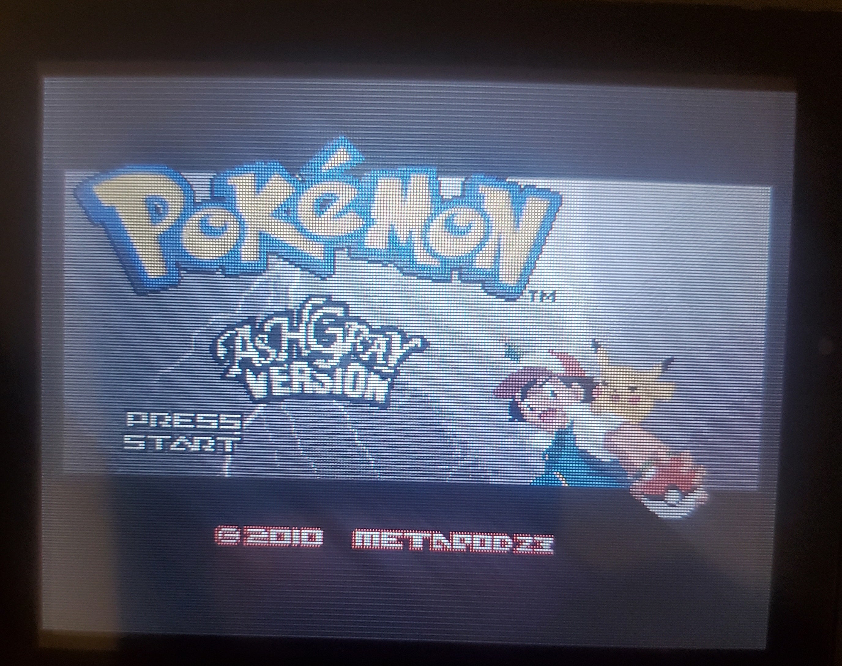 Pokemon AshGray GBA ROM Hack Video Game Custom Gameboy Advance