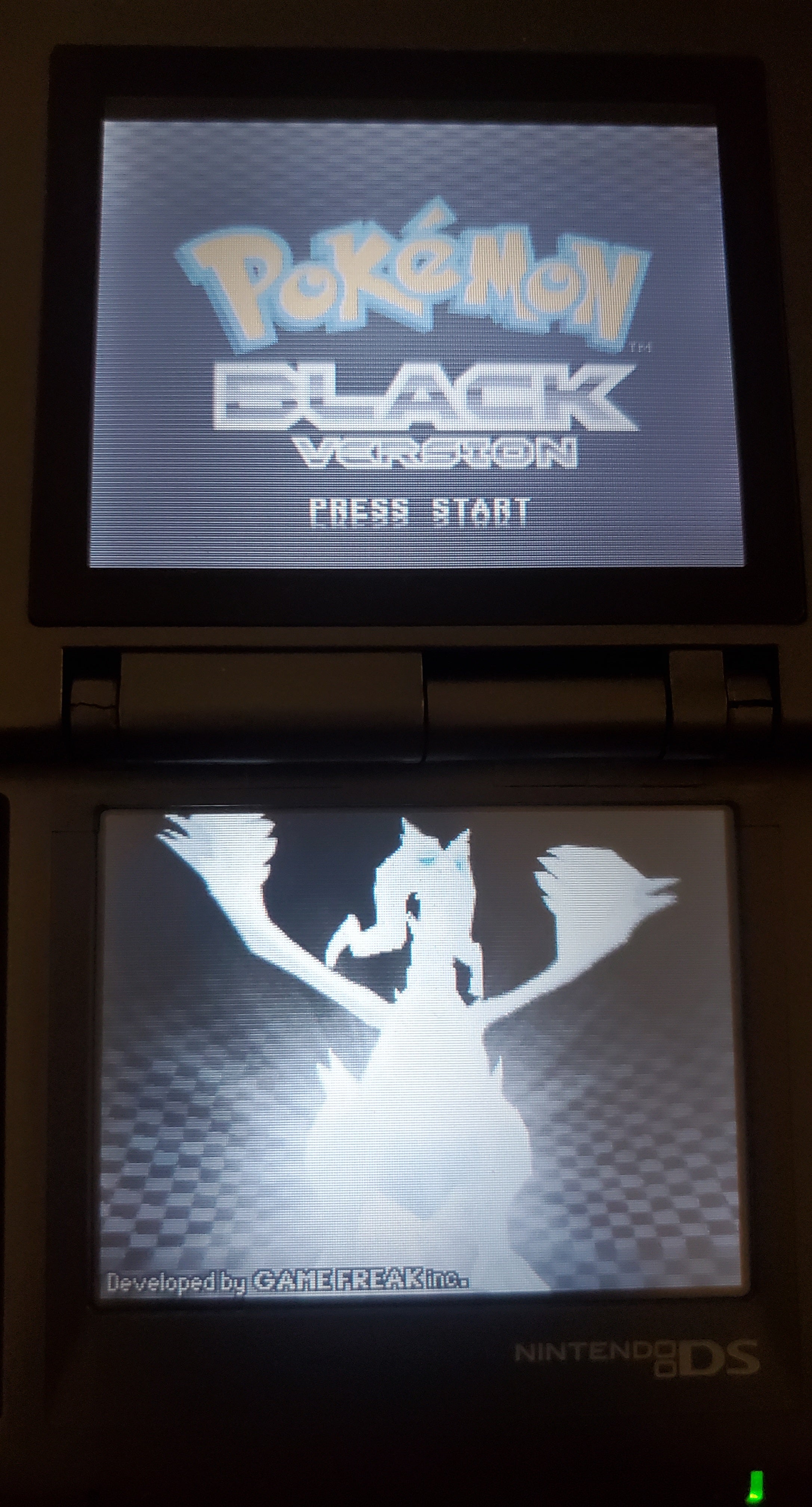 Pokemon Black Version 1 NDS Video Game Cartridge Nintendo DS 2011 R4