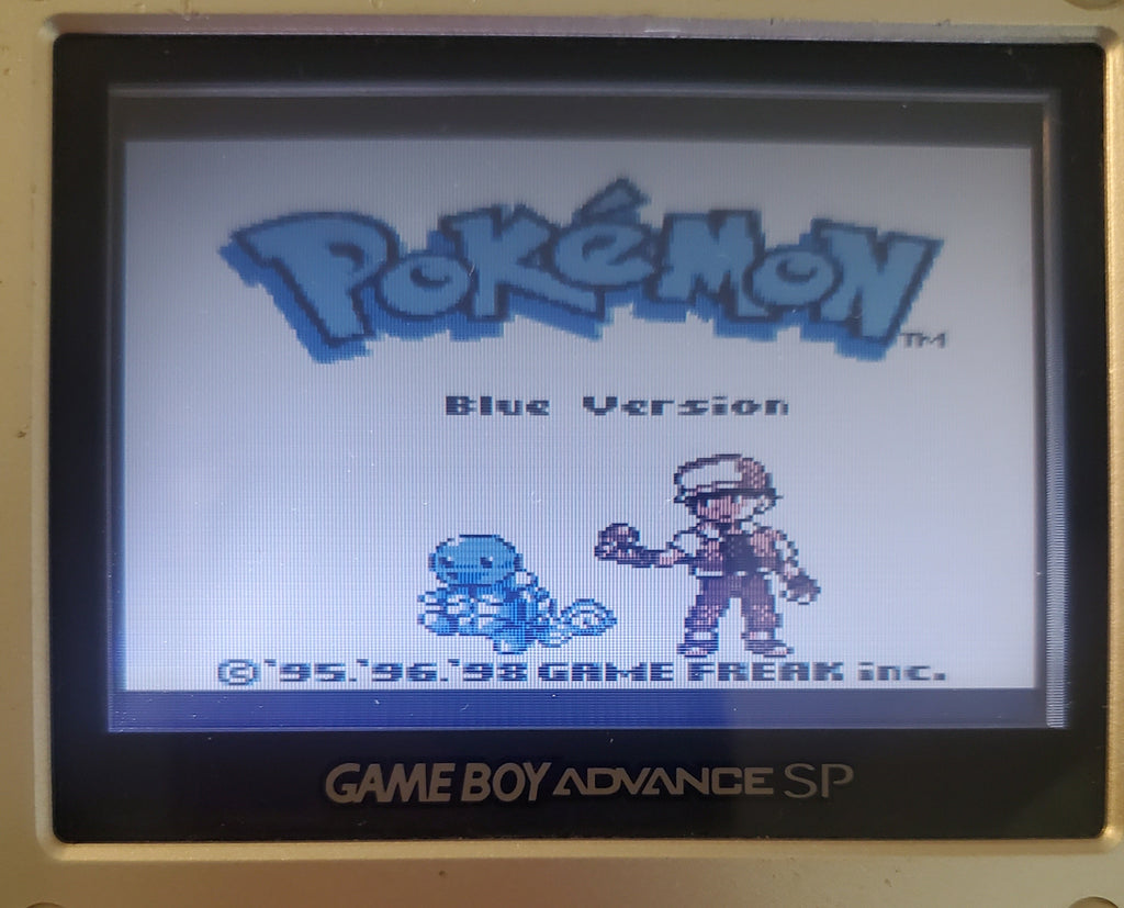 Pokemon Blue GB Video Game Cartidge Game Boy 1998