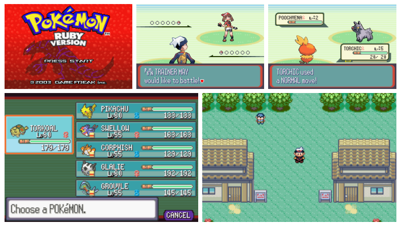 Pokemon Brutal GBA ROM Hack Video Game Custom Gameboy Advance
