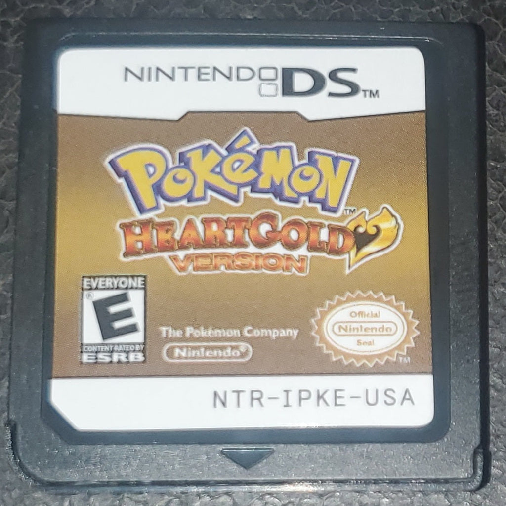 Pokemon HeartGold NDS Video Game Cartridge Nintendo DS 2010