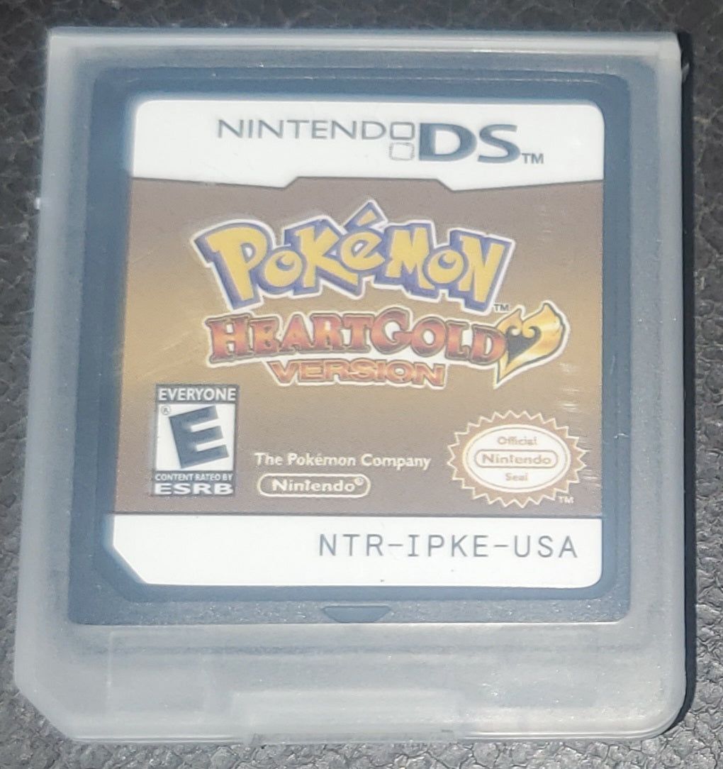 Pokemon HeartGold NDS Video Game Cartridge Nintendo DS 2010