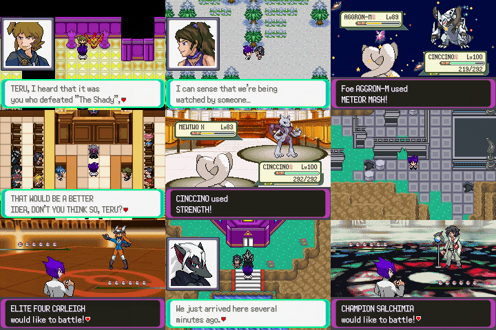 Pokemon Mega Power GBA ROM Hack Video Game Gameboy Advance Custom