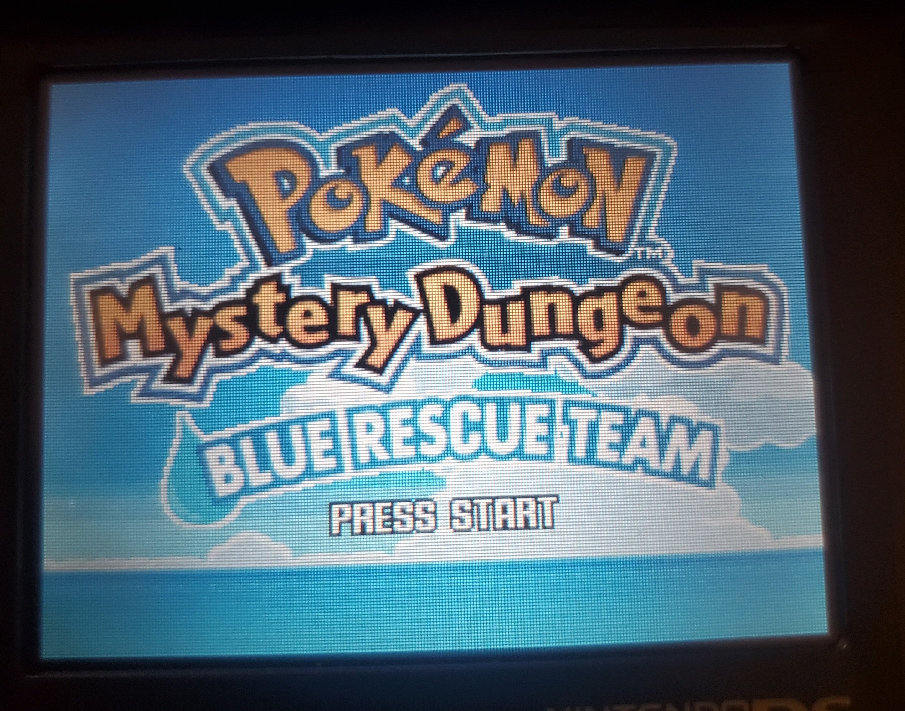 Pokemon Mystery Dungeon Blue Rescue Team NDS Video Game Nintendo DS