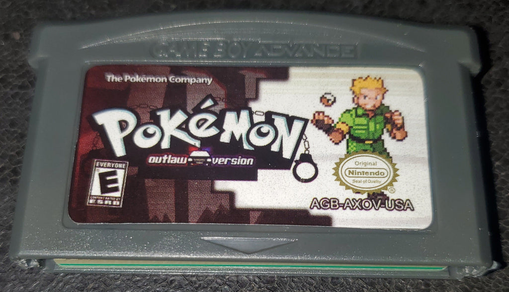 Pokemon Outlaw GBA ROM Hack Video Game Custom Gameboy Advance