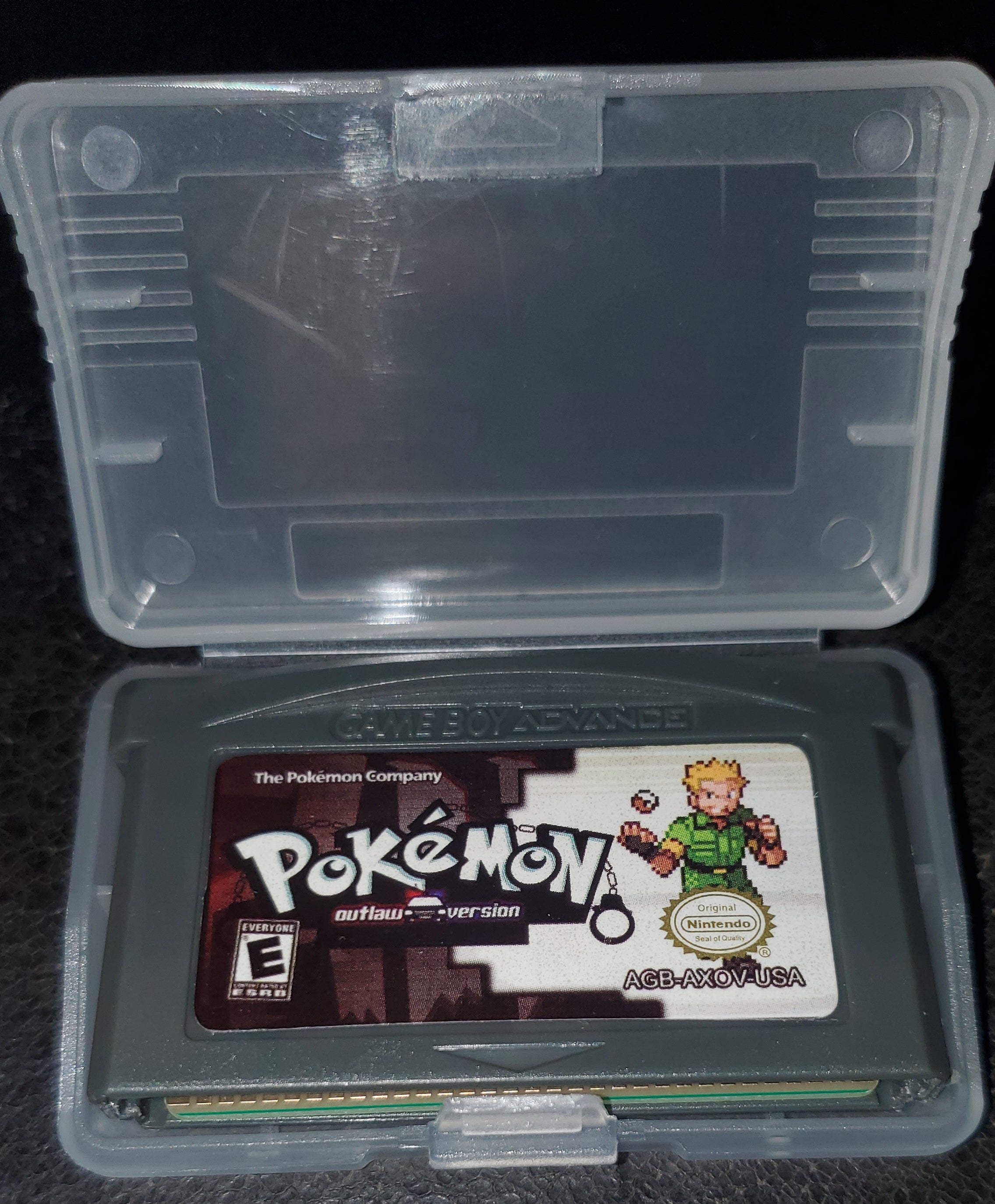 Pokemon Outlaw GBA ROM Hack Video Game Custom Gameboy Advance
