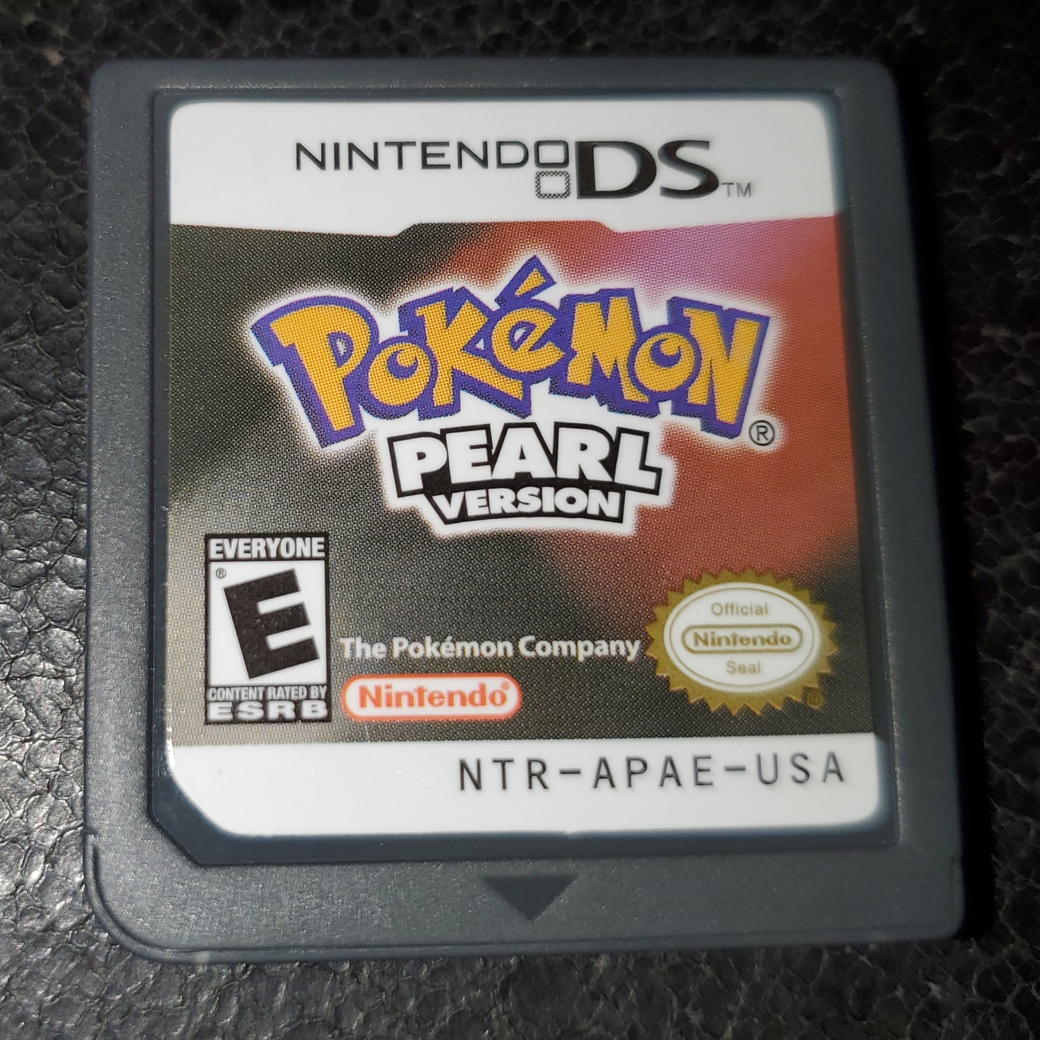 Pokemon Pearl NDS Video Game Cartridge Nintendo DS 2007