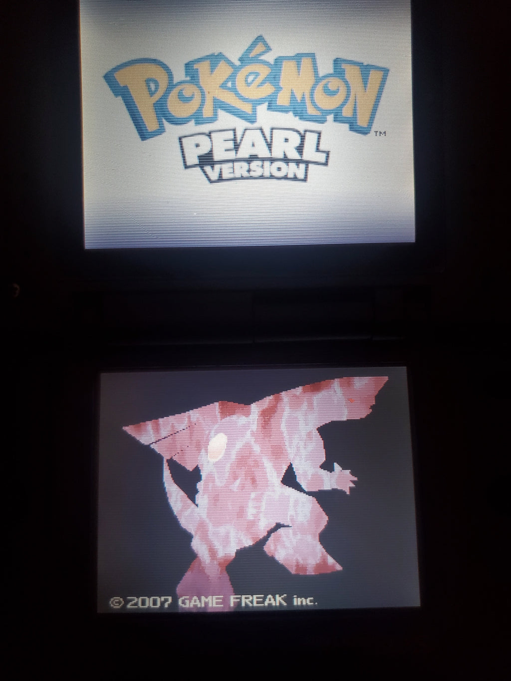 Pokemon Pearl NDS Video Game Cartridge Nintendo DS 2007