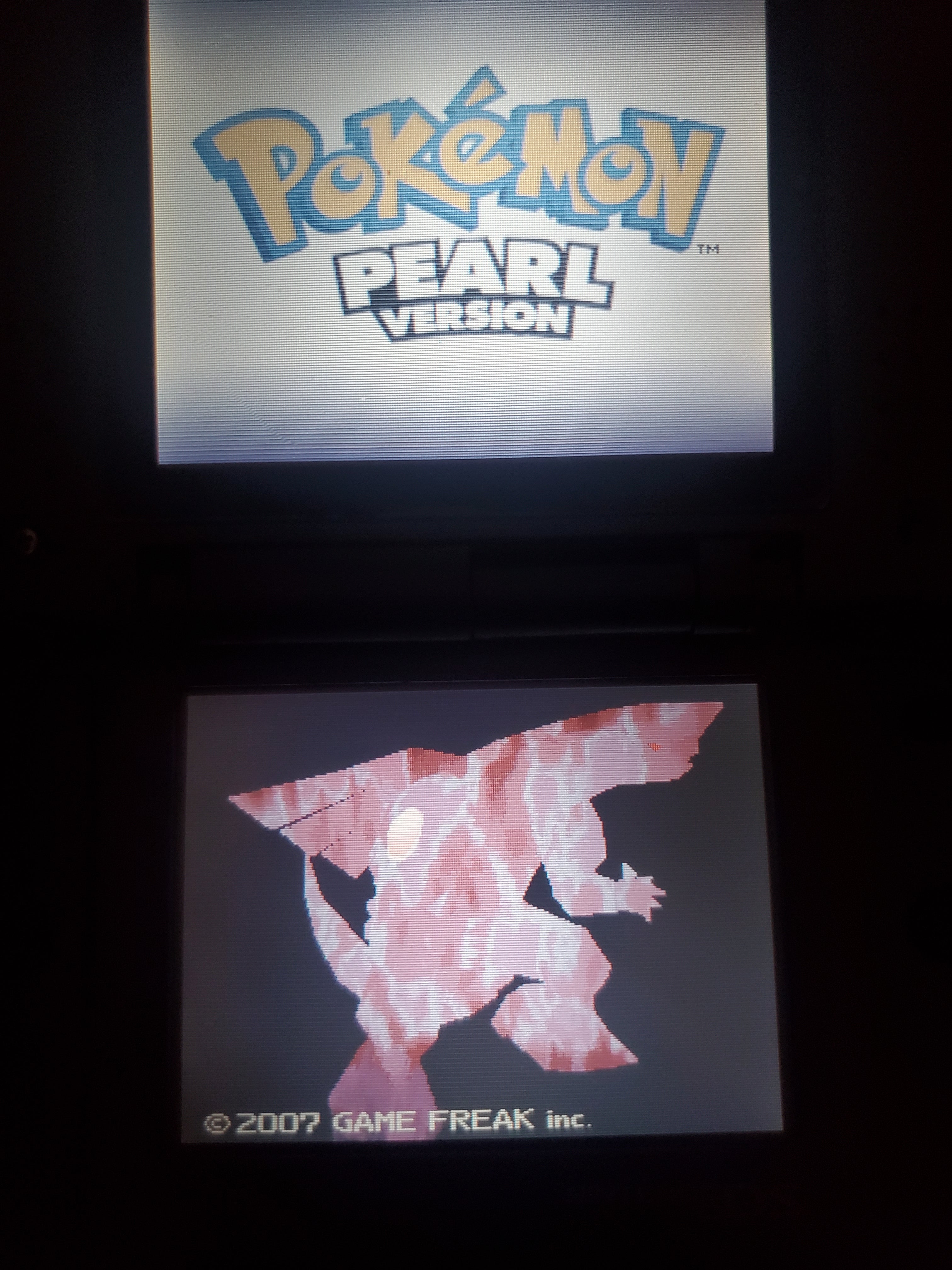 Pokemon Pearl NDS Video Game Cartridge Nintendo DS 2007