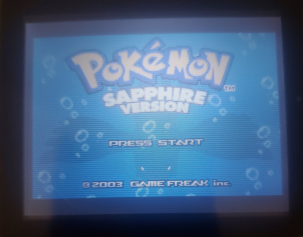 Pokemon Sapphire GBA Video Game Cartridge Game Boy Advance 2003