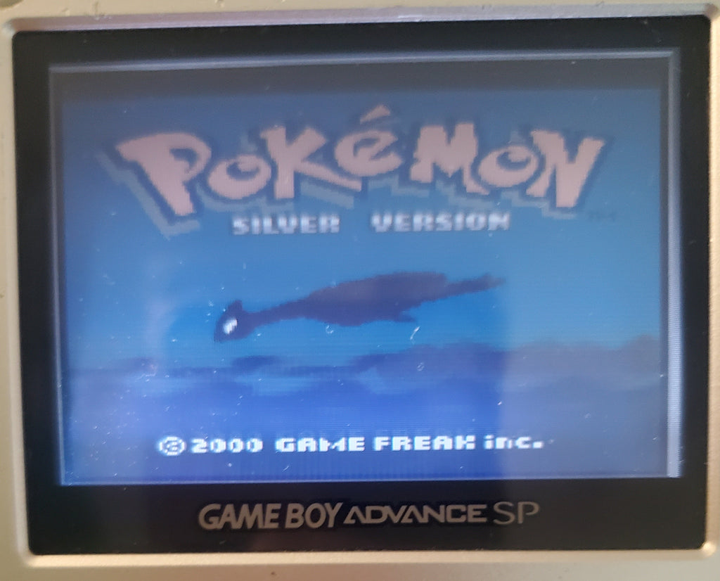 Pokemon Silver GBC Video Game Cartidge Game Boy Color 2000