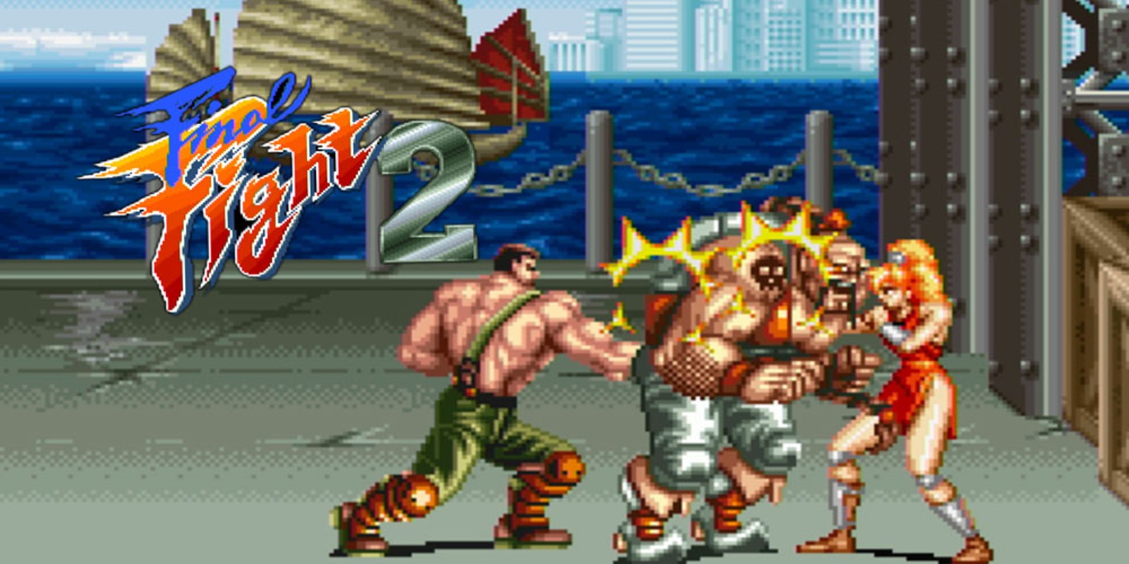 Final Fight 2 SNES Video Game Cartridge Super Nintendo 1993