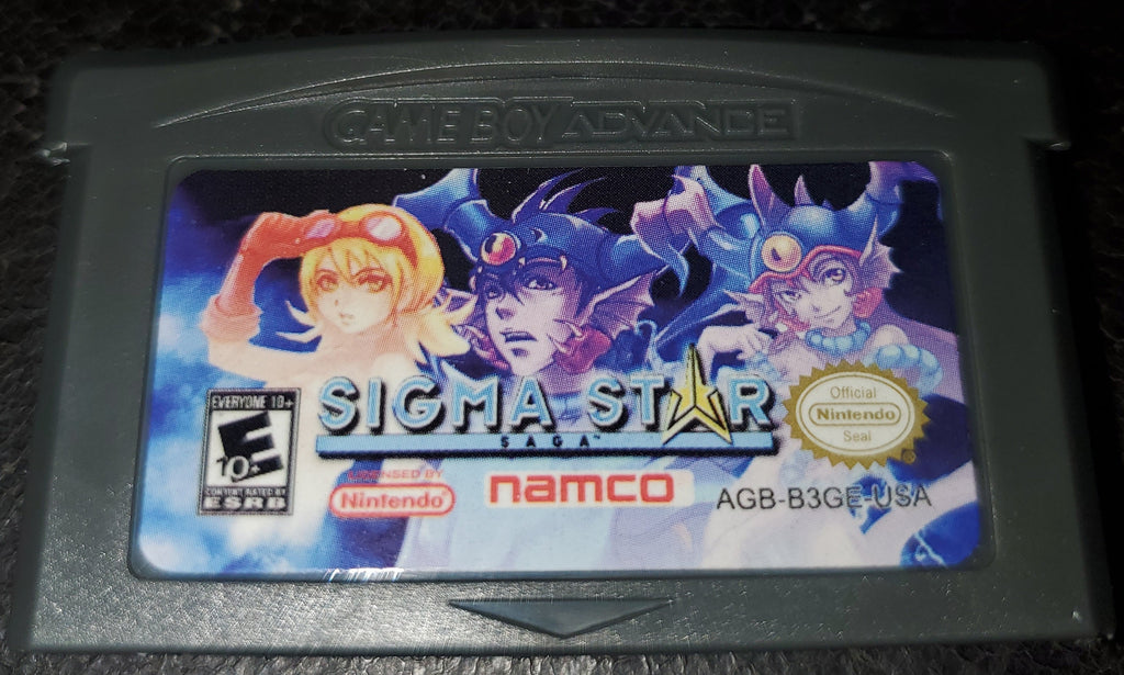 Sigma Star Saga GBA Video Game Cartridge Game Boy Advance 2005