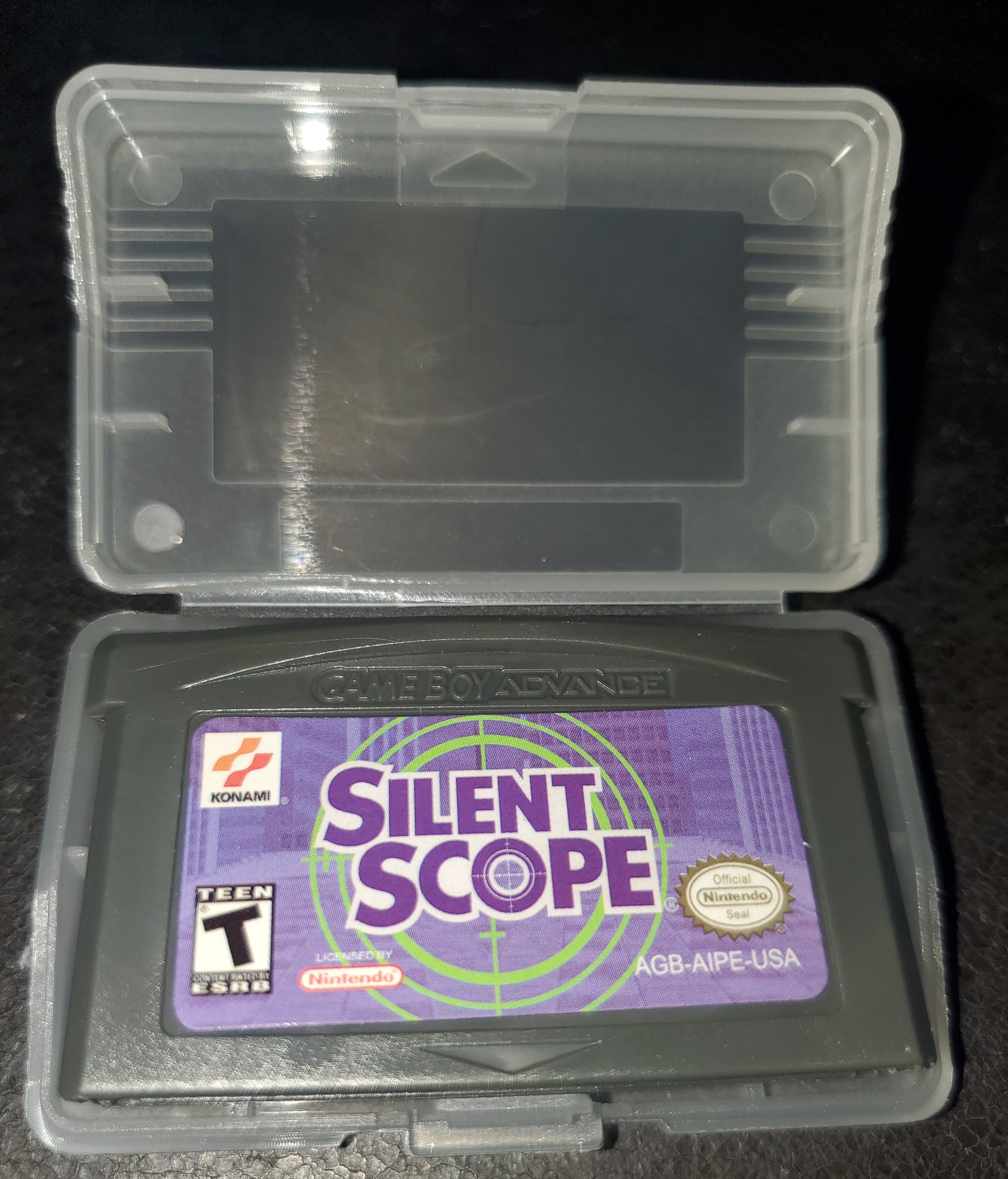 Silent Scope GBA Video Game Cartridge Nintendo Game Boy Advance 2002