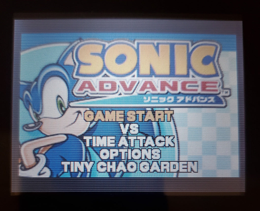 Sonic Advance 1 GBA Video Game Cartridge Nintendo Game Boy Advance