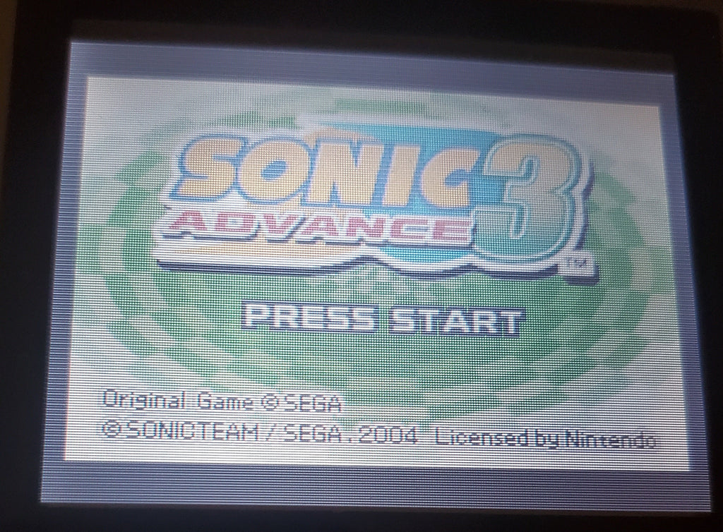 Sonic Advance 3 GBA Video Game Cartridge Nintendo Game Boy Advance