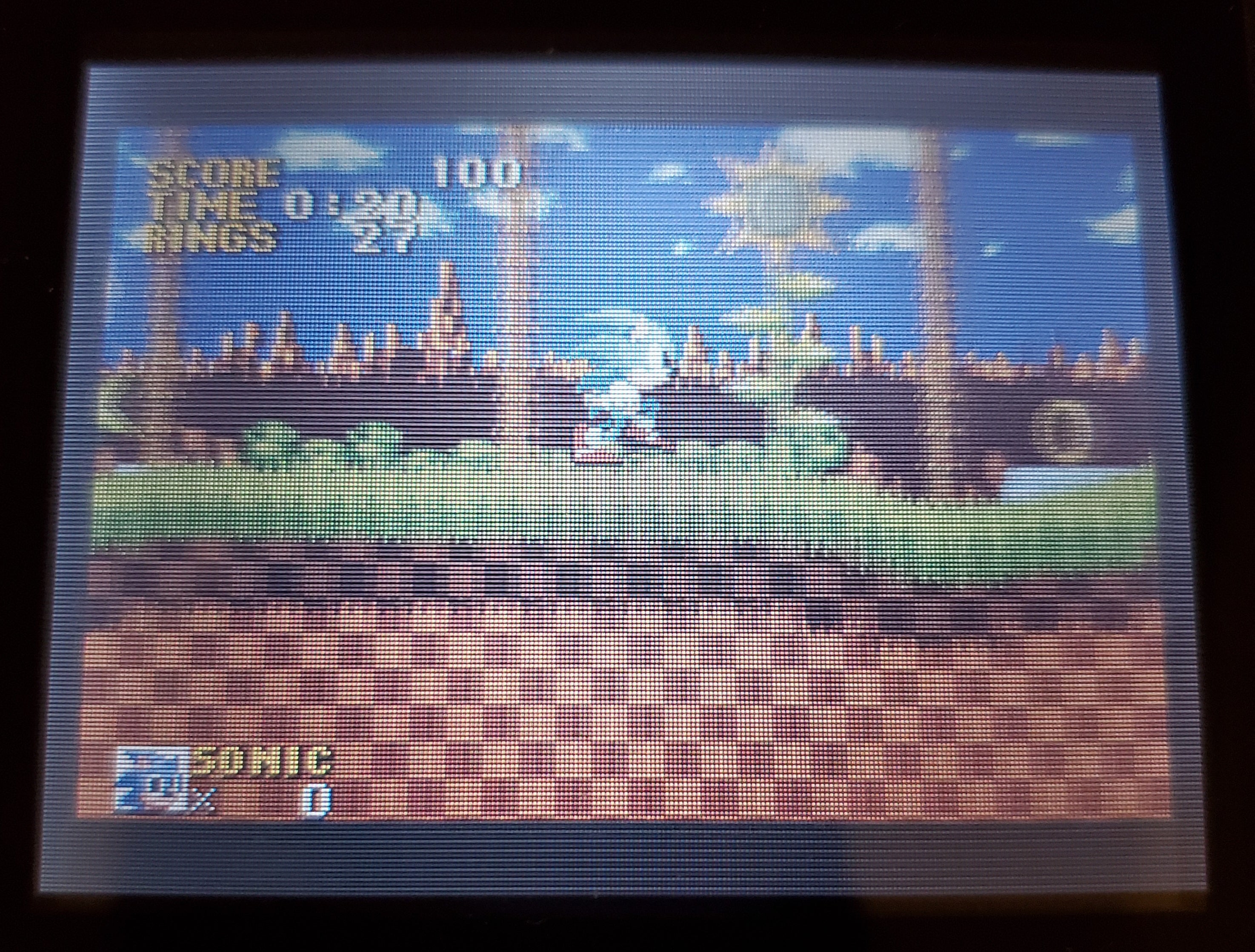 Sonic the Hedgehog Genesis GBA Video Game Boy Advance Nintendo 2006