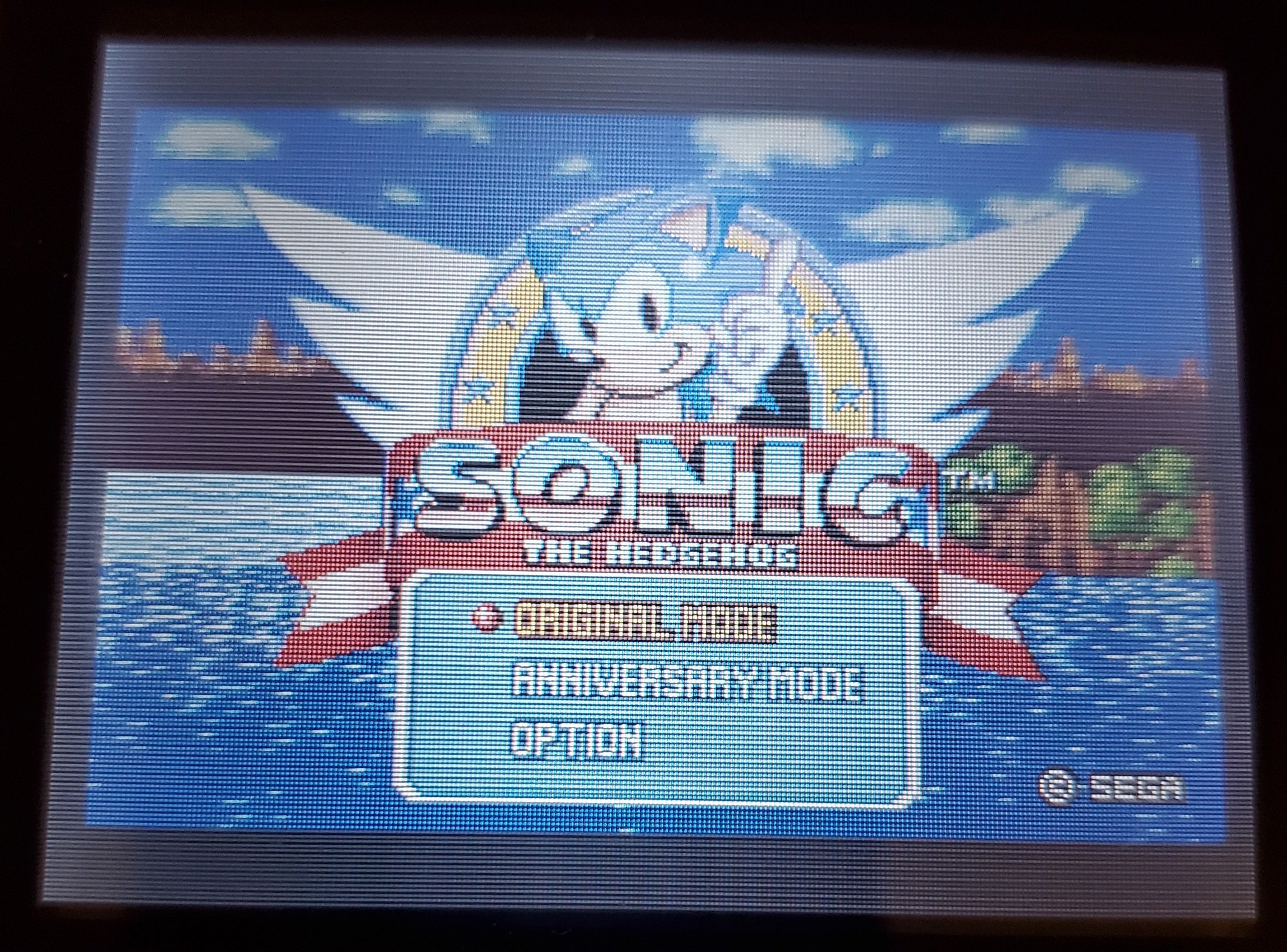 Sonic the Hedgehog Genesis GBA Video Game Boy Advance Nintendo 2006