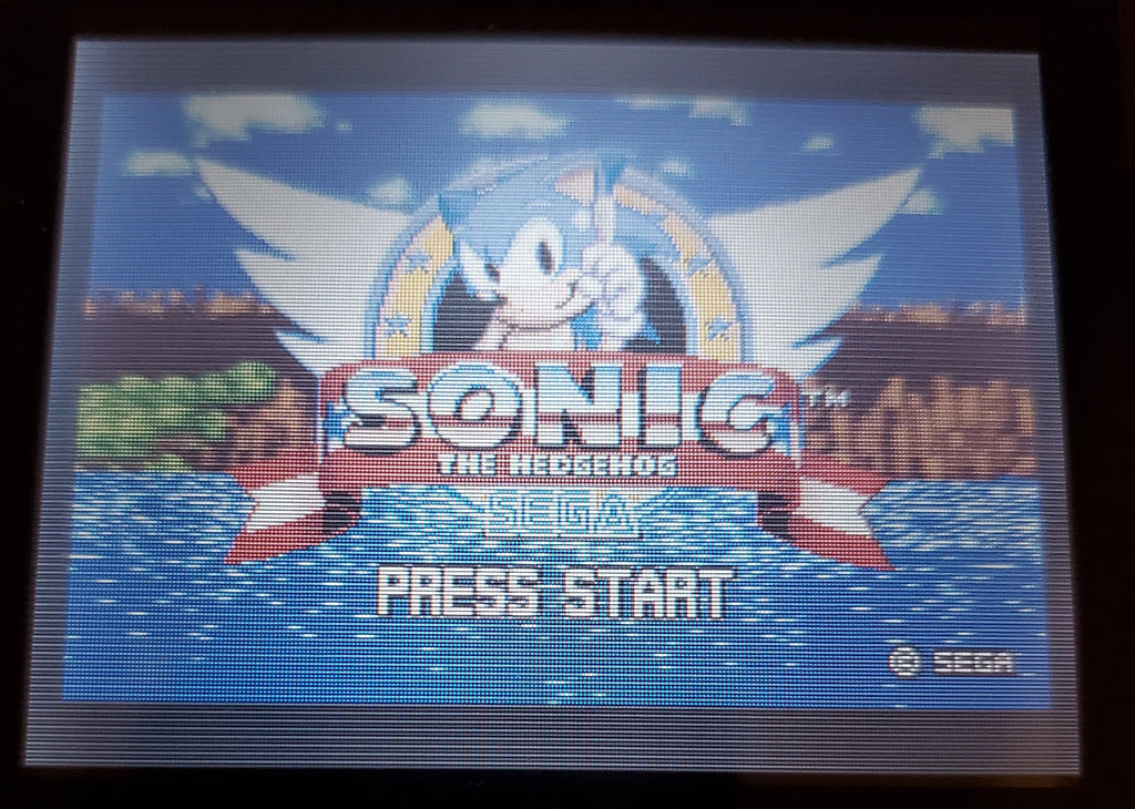 Sonic the Hedgehog Genesis GBA Video Game Boy Advance Nintendo 2006