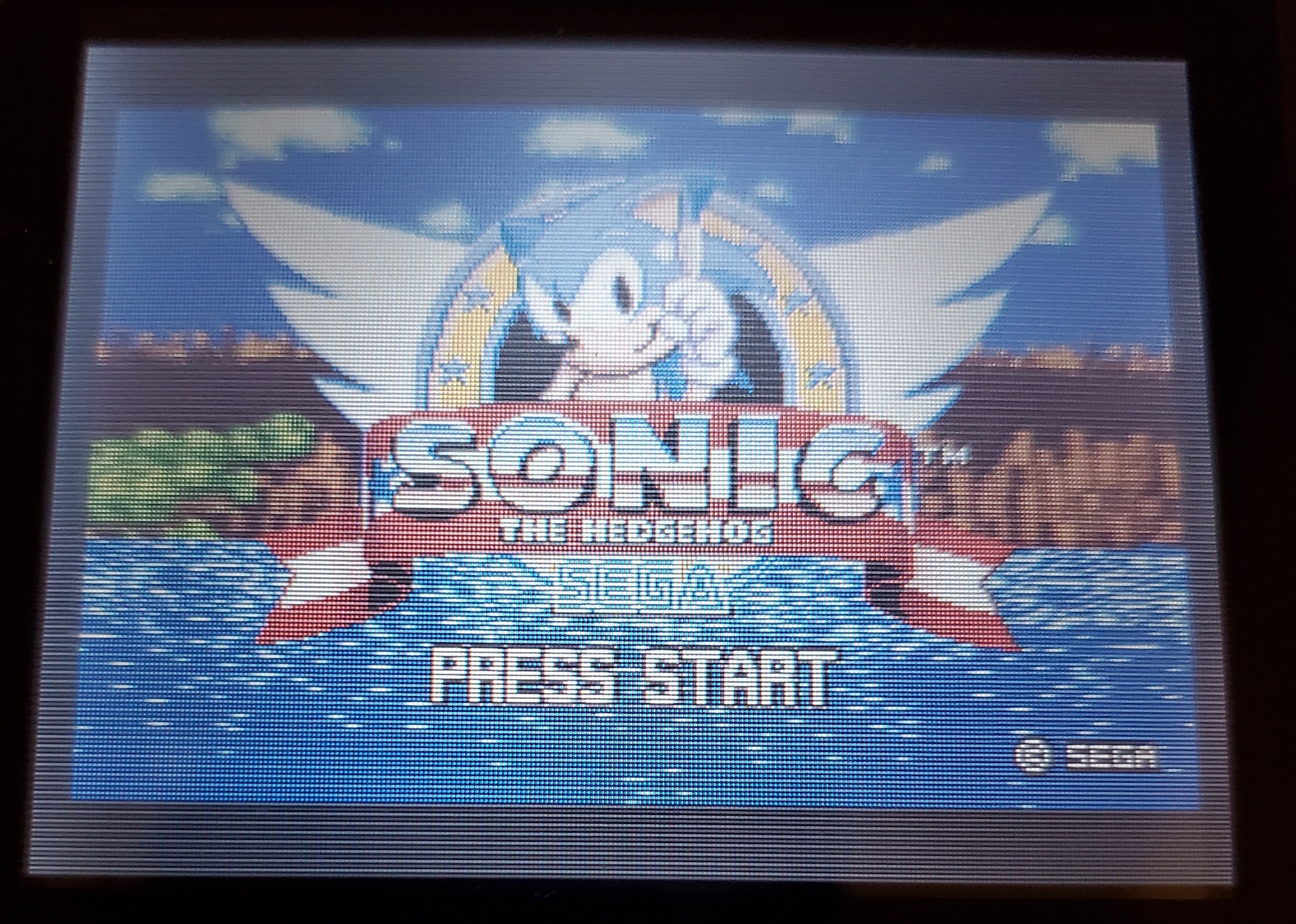 Sonic the Hedgehog Genesis GBA Video Game Boy Advance Nintendo 2006