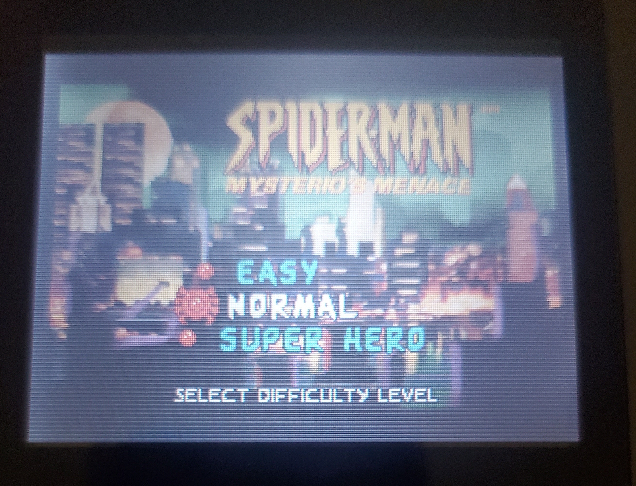 Spider-Man Mysterio's Menace GBA Video Game Boy Advance Nintendo 2001