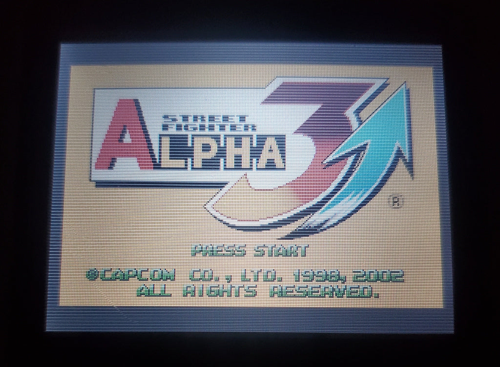 Street Fighter Alpha 3 GBA Video Game Nintendo Game Boy Advance 2002