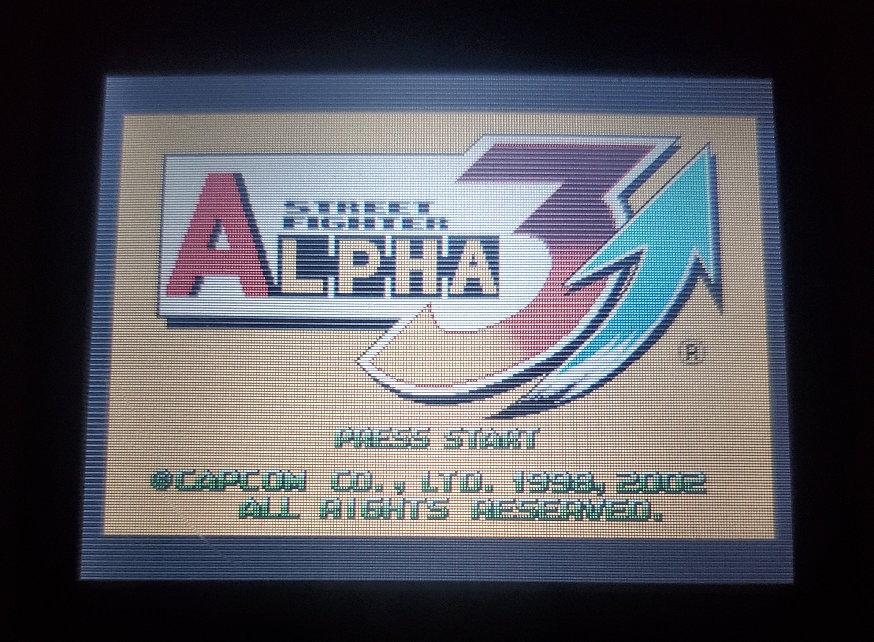 Street Fighter Alpha 3 GBA Video Game Nintendo Game Boy Advance 2002