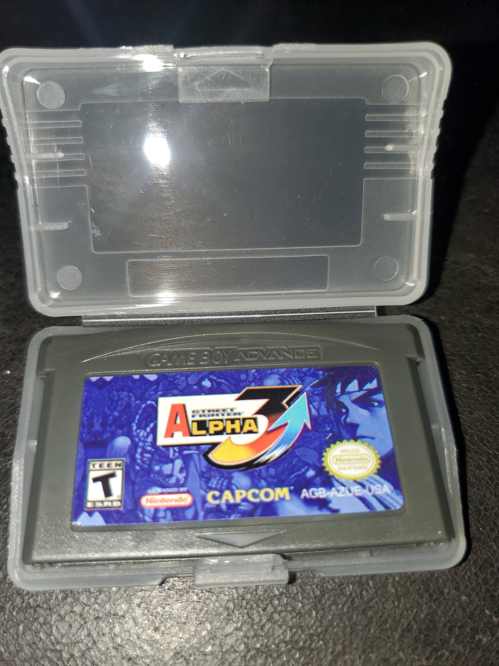 Street Fighter Alpha 3 GBA Video Game Nintendo Game Boy Advance 2002