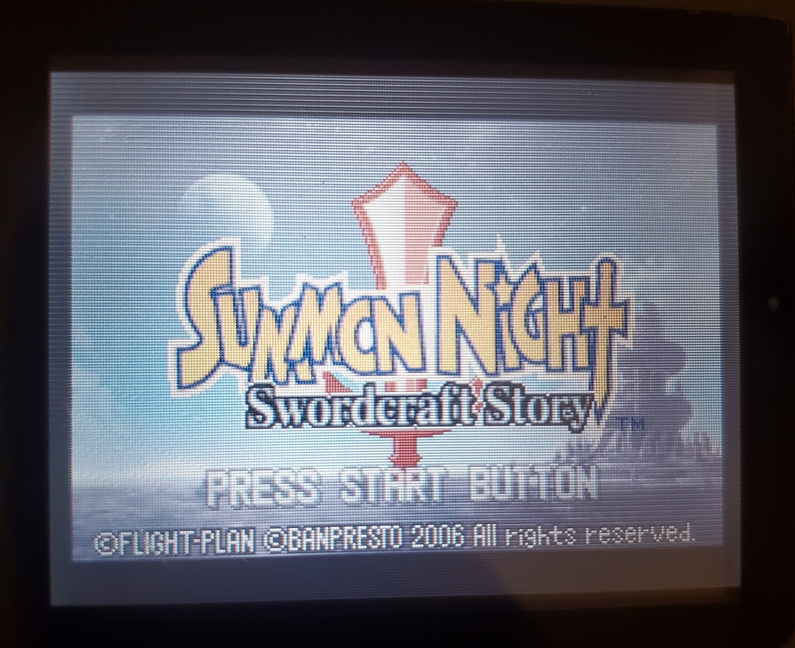 Summon Night 1 Swordcraft Story GBA Video Game Boy Advance 2003
