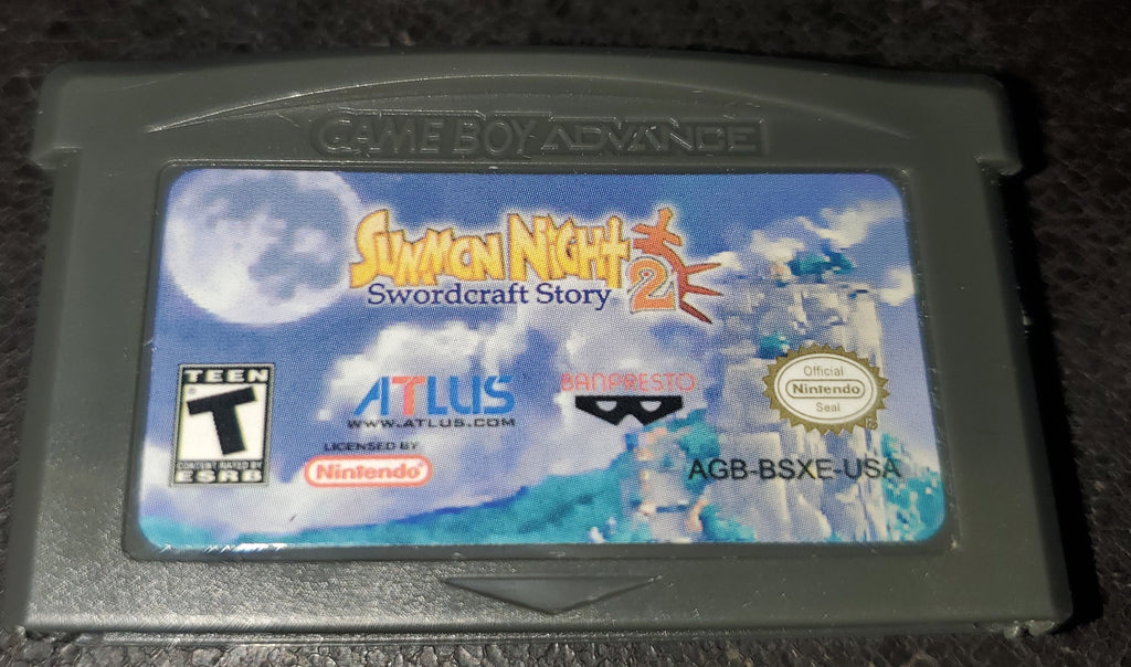 Summon Night 2 Swordcraft Story GBA Video Game Boy Advance 2004