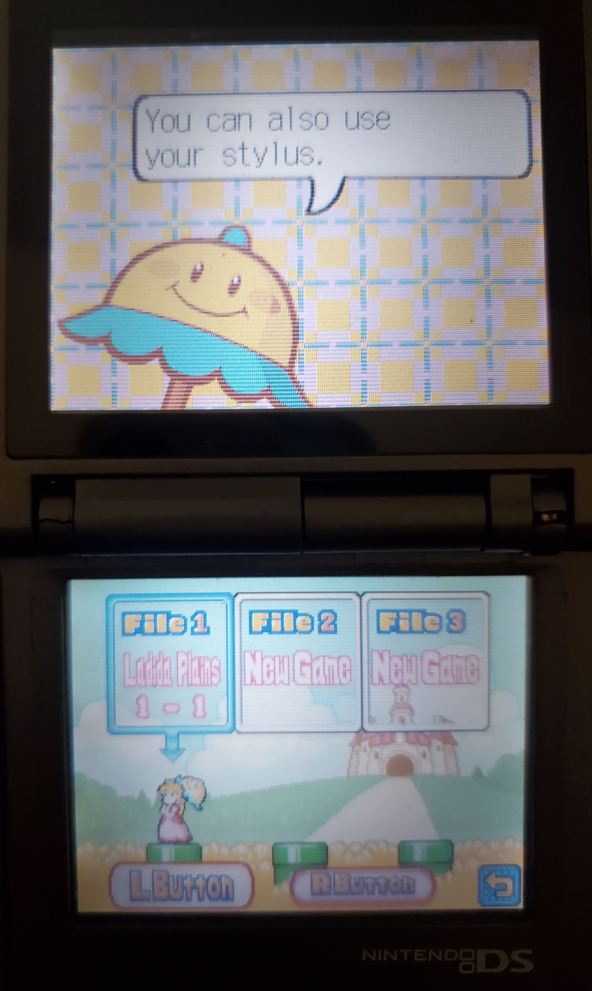 Super Princess Peach NDS Video Game Cartridge Nintendo DS 2005