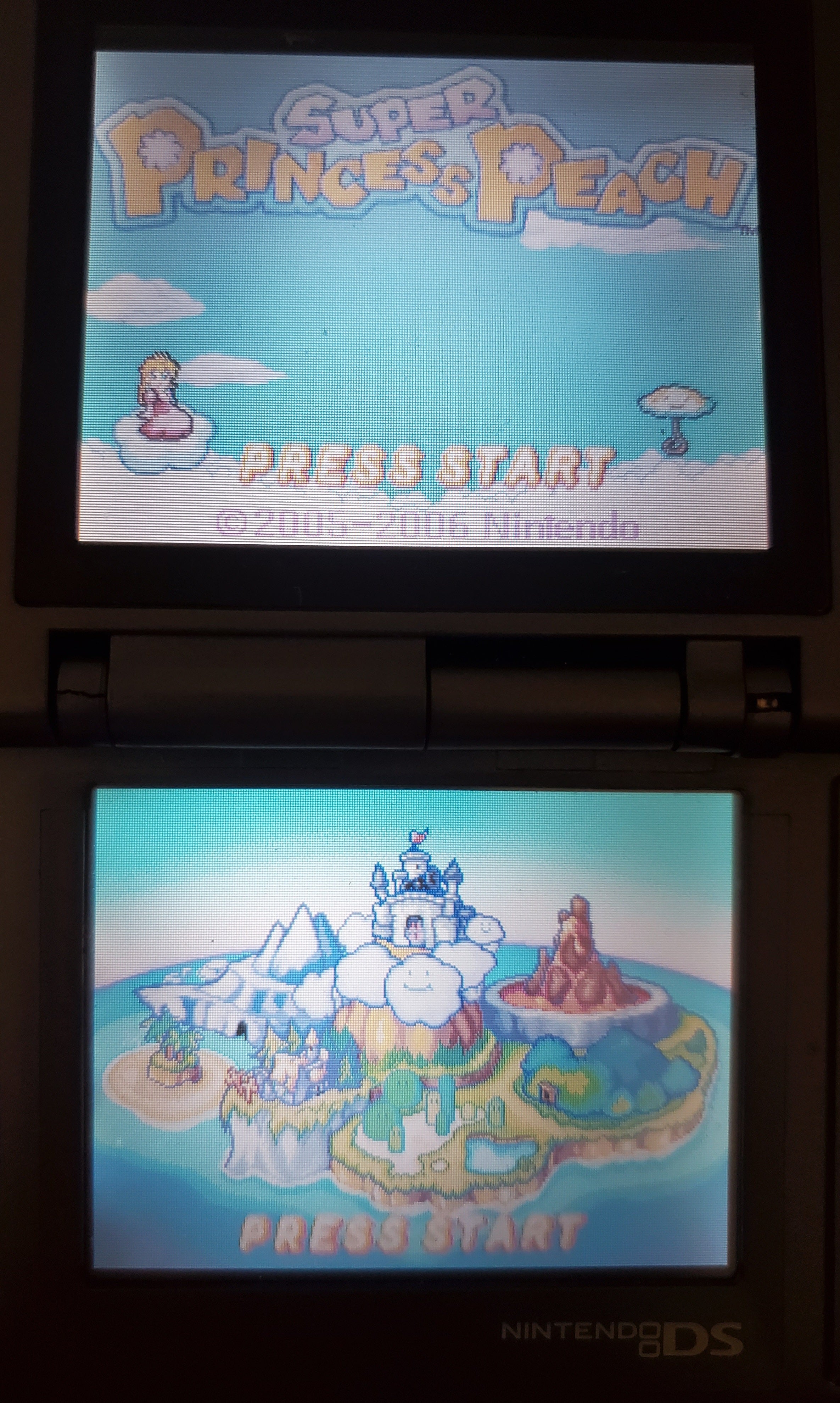 Super Princess Peach NDS Video Game Cartridge Nintendo DS 2005