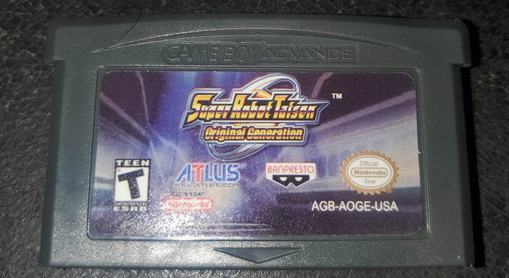 Super Robot Taisen Original Generation GBA Video Game Boy Advance 2006