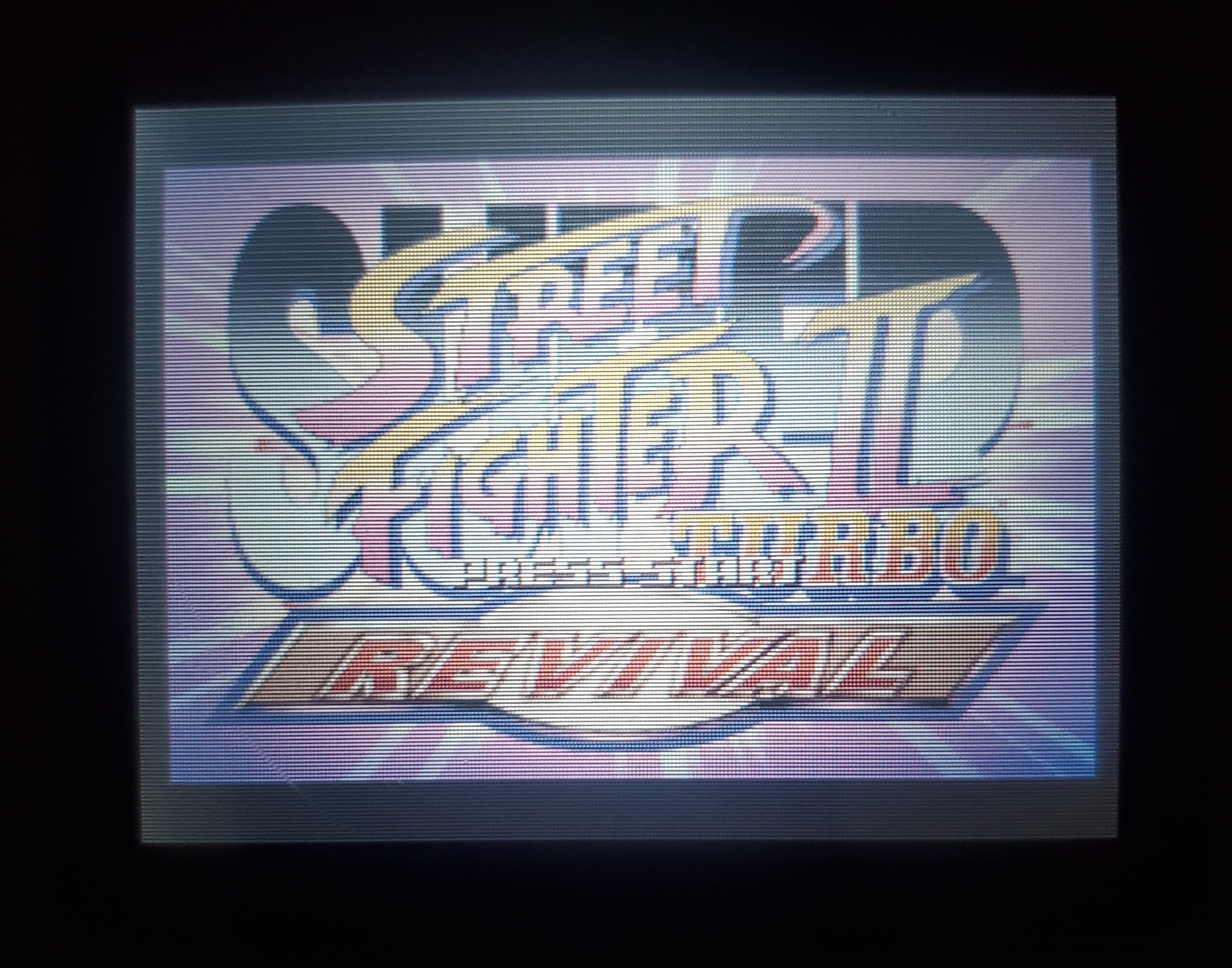 Super Street Fighter 2 Turbo Revival GBA Video Game Boy Advance 2001
