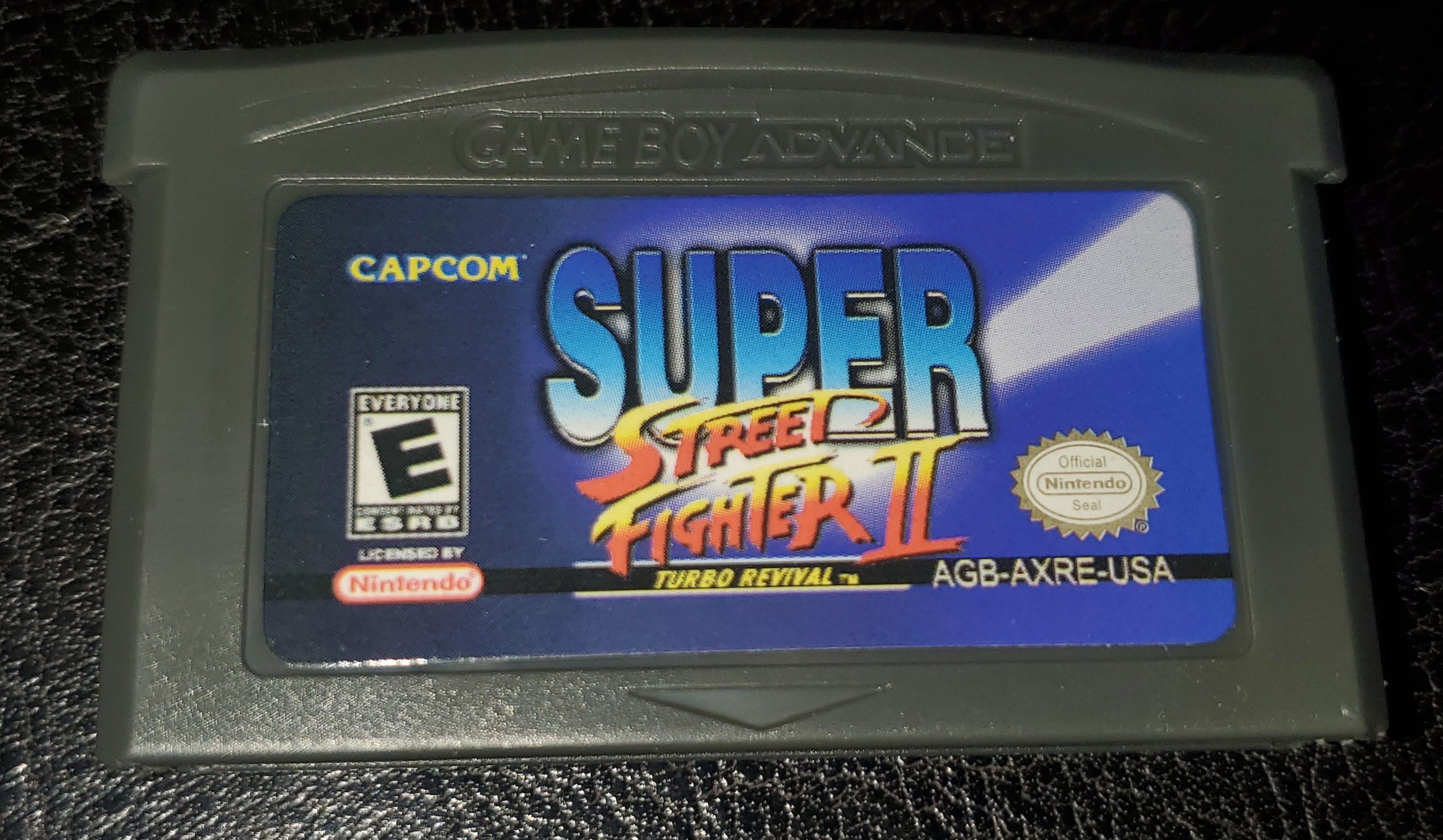 Super Street Fighter 2 Turbo Revival GBA Video Game Boy Advance 2001