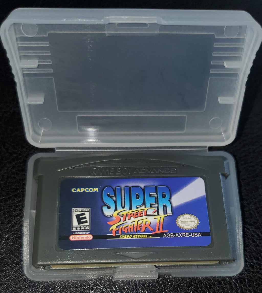 Super Street Fighter 2 Turbo Revival GBA Video Game Boy Advance 2001